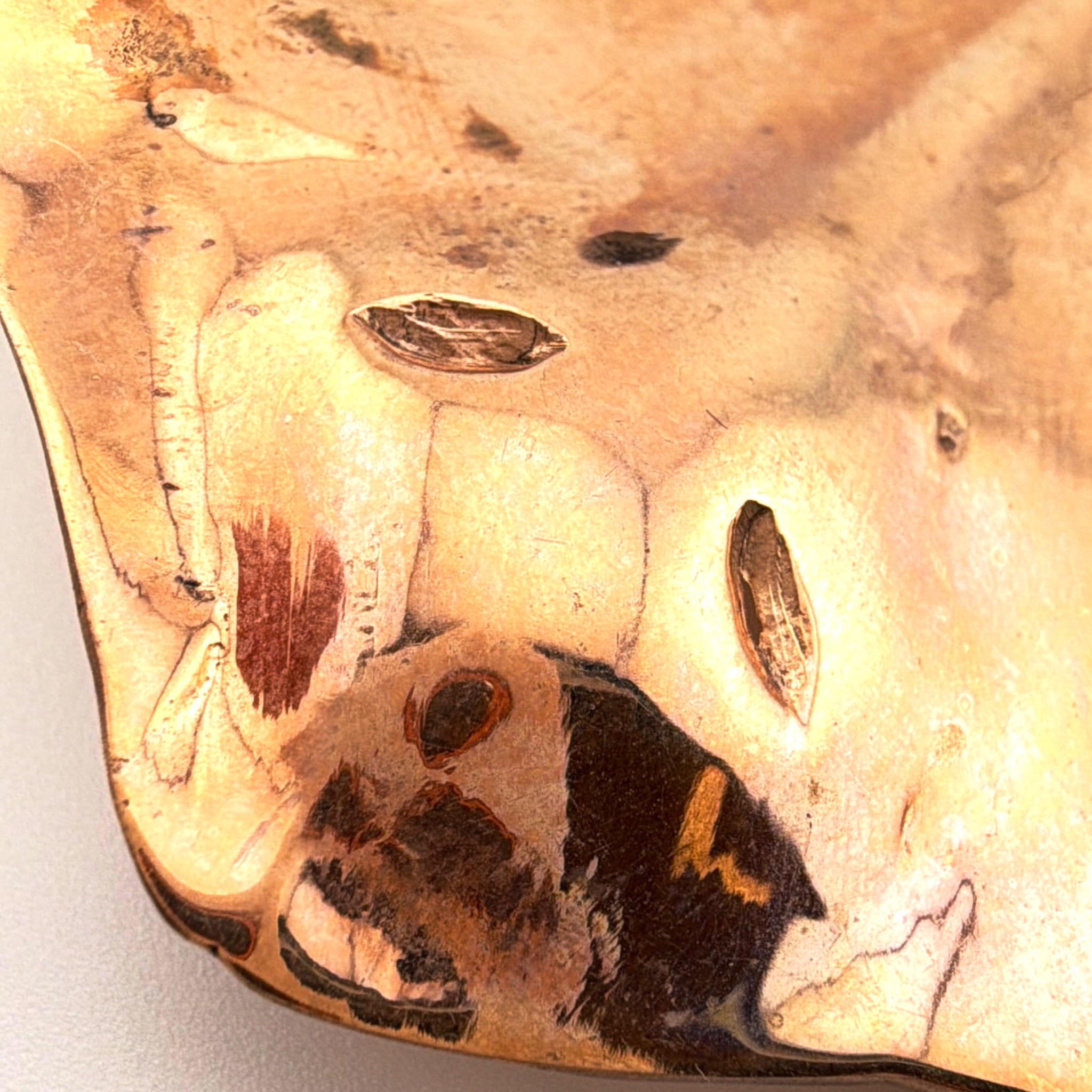 Christophe de Menil Sculptural Stingray Pendant 41.42g — Detail